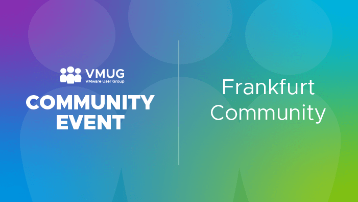 Frankfurt VMUG - Mainz event