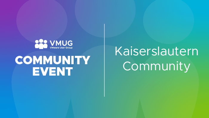 VMUG Kaiserslautern meets Heidelberg